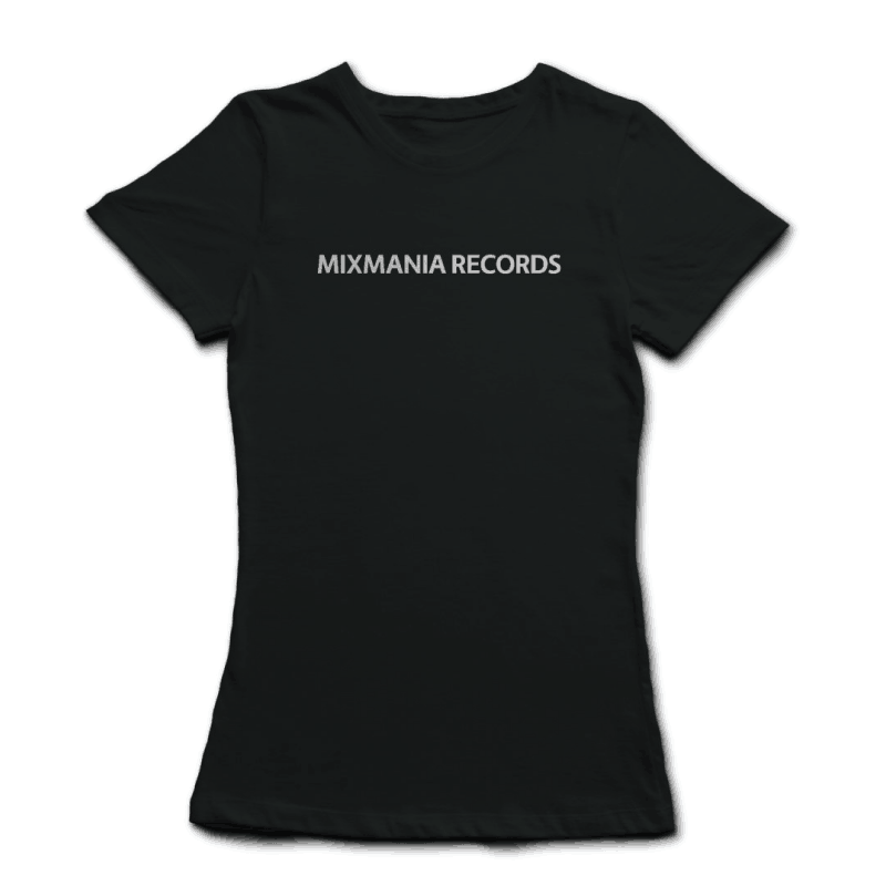 Womans-Mixmania-Records-Brand-Identity-Logo-T-Black